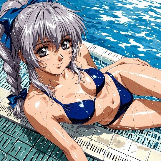 『【表】護衛対象少女と指揮官殿』  AIの手で蘇る懐かしのヒロインシリーズ - サンプル画像 8