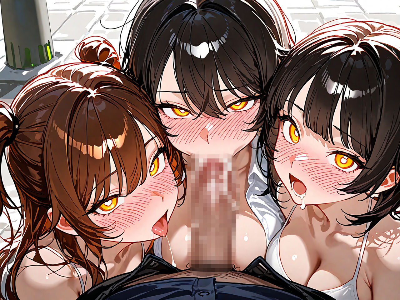 美女が群がるマジカルチンポ！ - サンプル画像 10