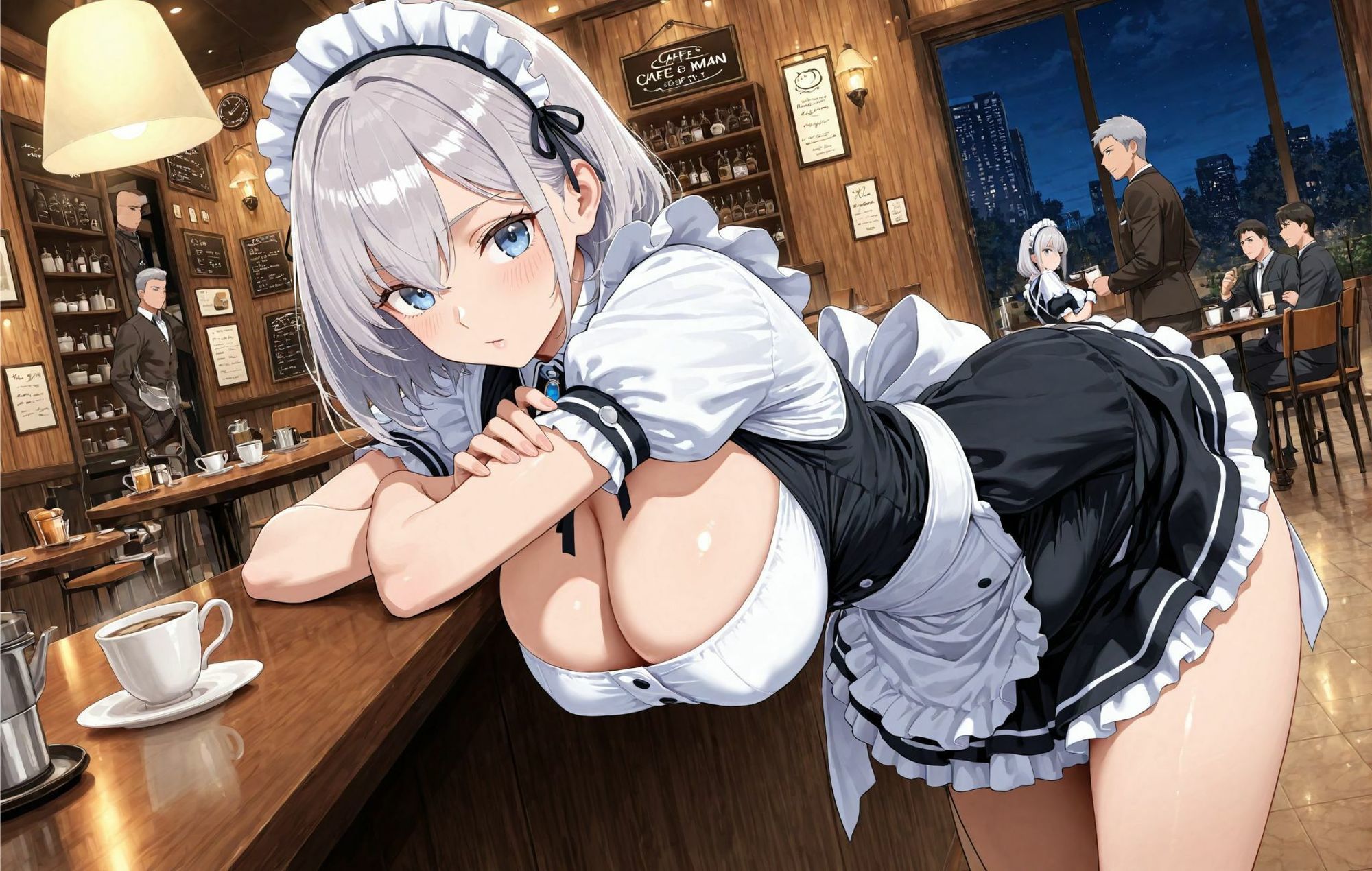 出勤終わりのメイドとホテルVol2 - サンプル画像 1