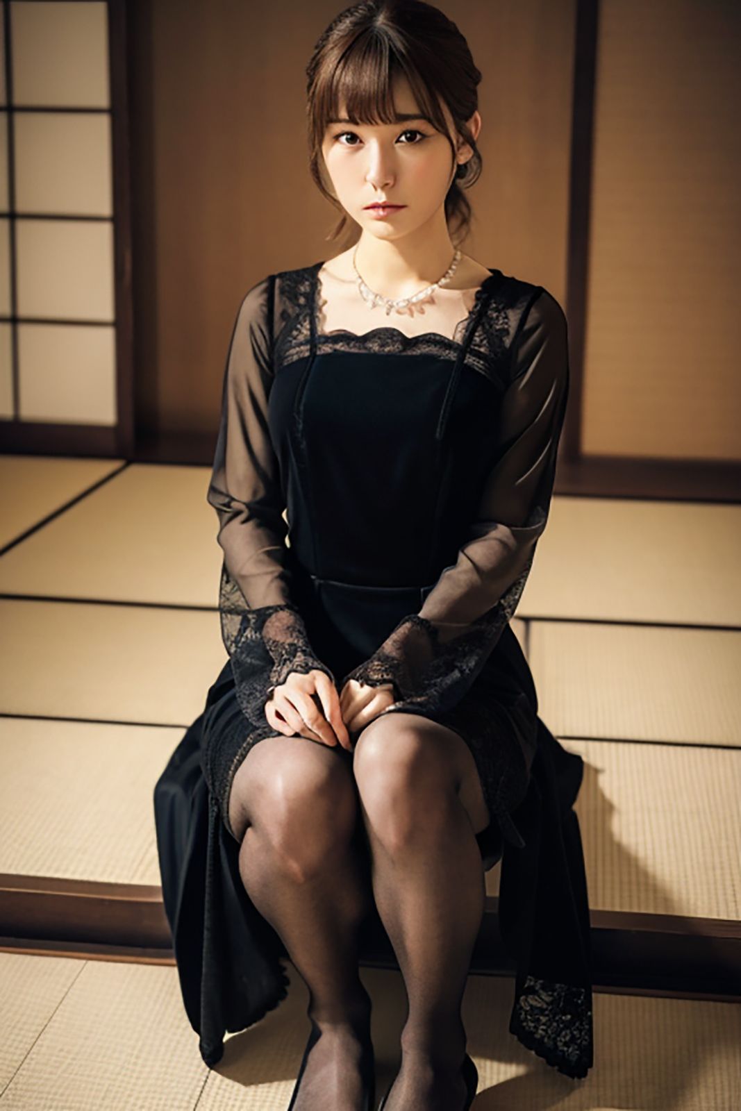 AI Mourning Beauty 2 - サンプル画像 8