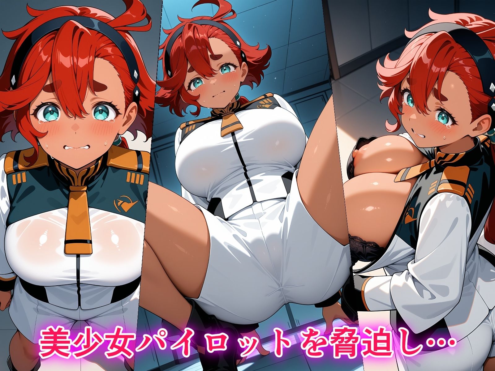 脅され凌〇調教されるスレ〇タ 機械・触手・アナル責め・露出 - サンプル画像 1