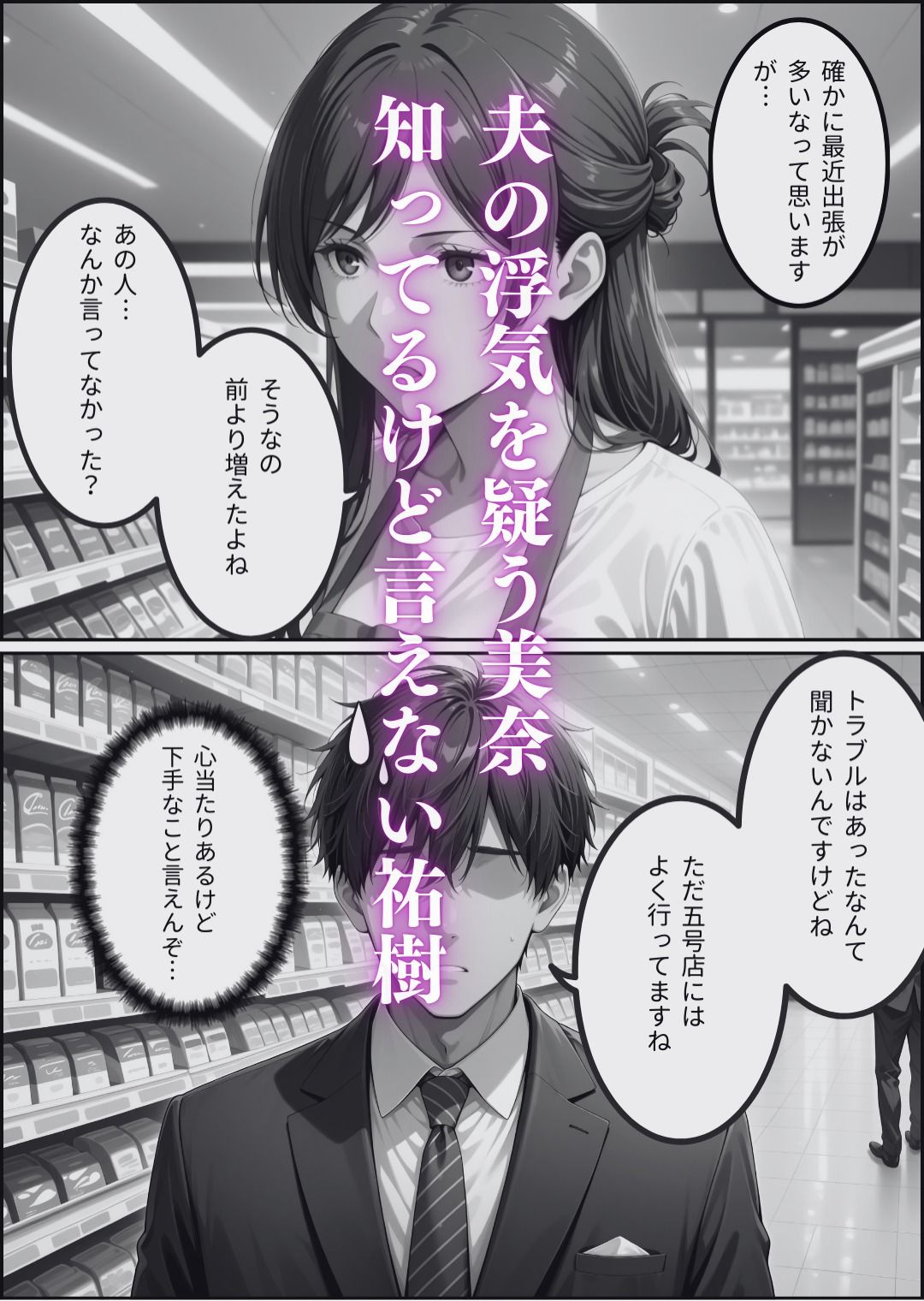 上司の奥さんになった元先輩と呑みに行ったら連続中出ししてしまった話 - サンプル画像 1