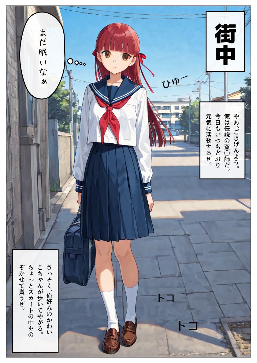 伝説の撮り師〜逆さ撮り編〜（かわいい少女のパンティが見たい…そんなあなたのための作品です★） - サンプル画像 1