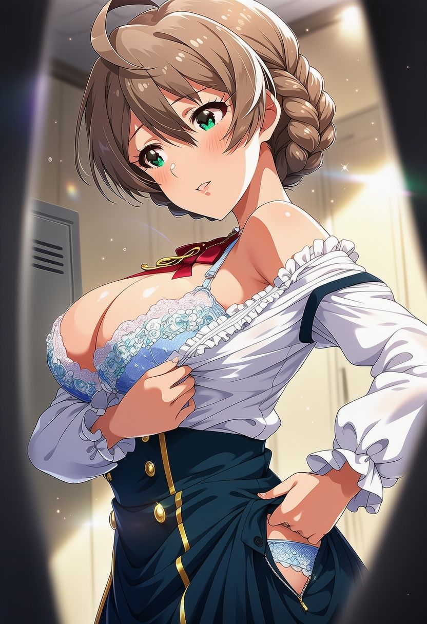 更衣室潜入 夢に見た景色を - サンプル画像 6