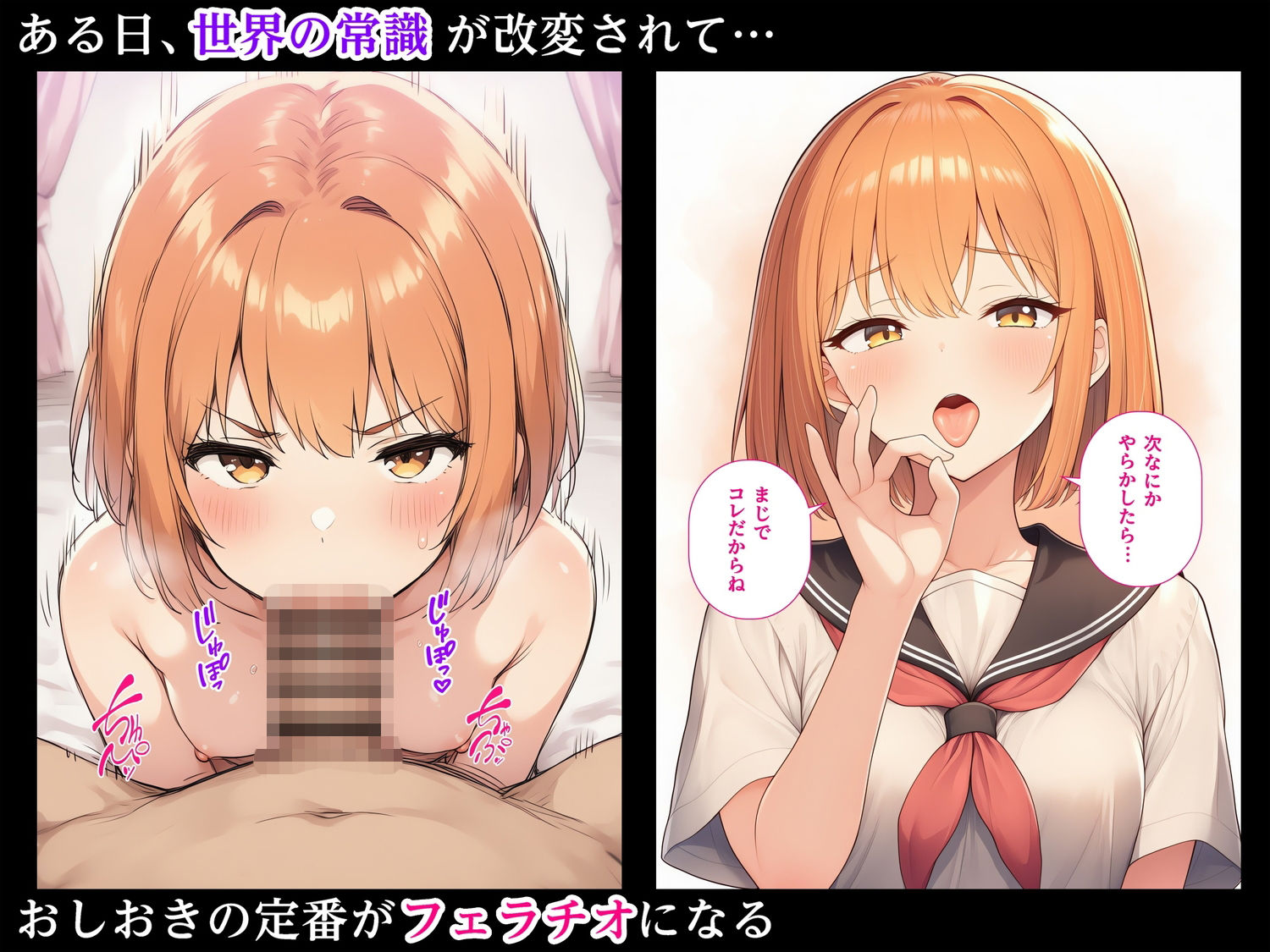 おしおきフェラ2〜次なにかやらかしたらまじでコレだからね〜 - サンプル画像 1