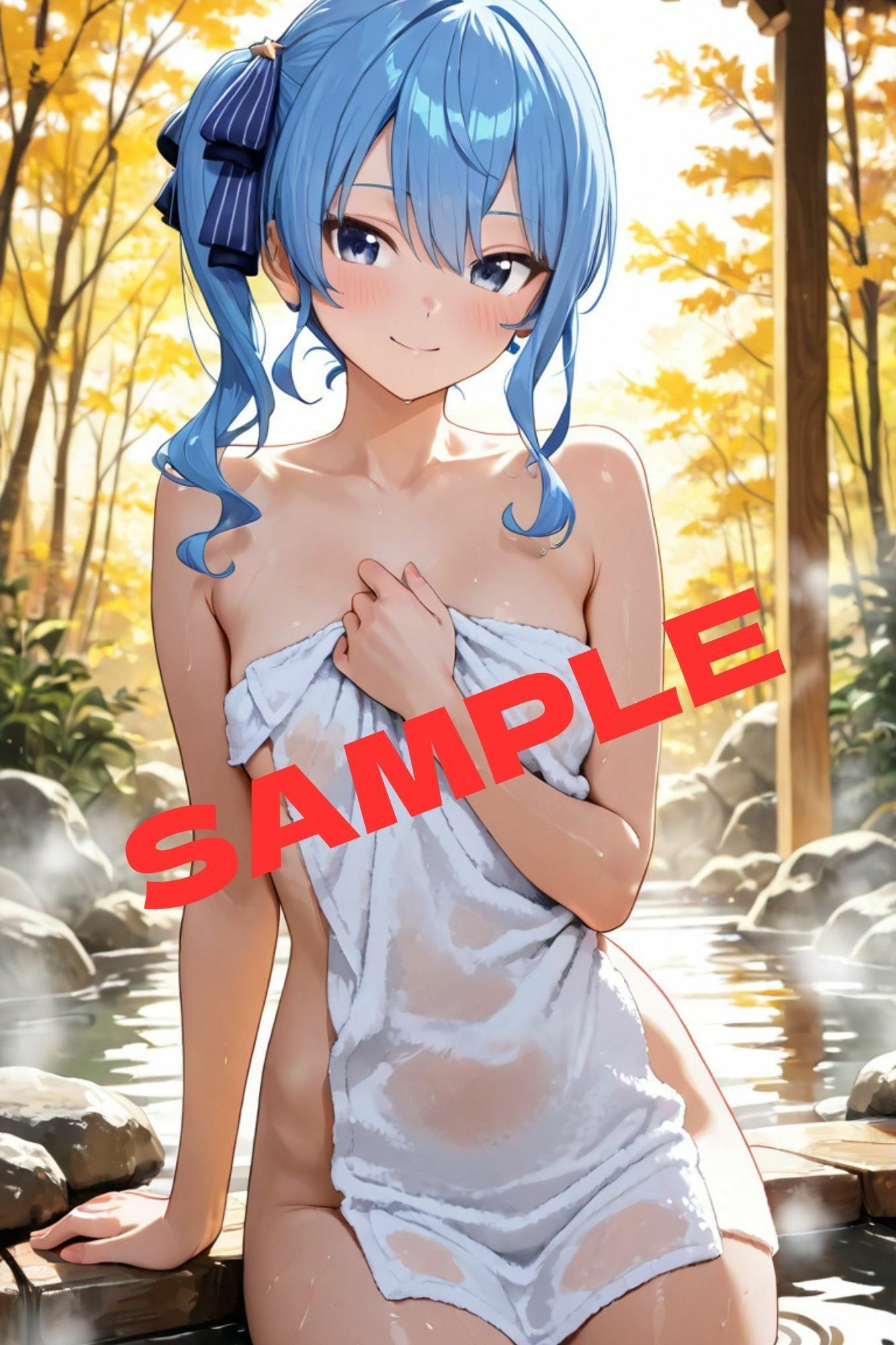 ホロメン イチャラブ中出し温泉旅行 - サンプル画像 2