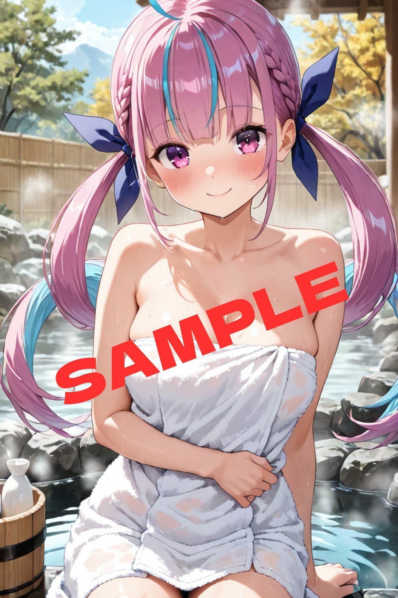 ホロメン イチャラブ中出し温泉旅行 - サンプル画像 3