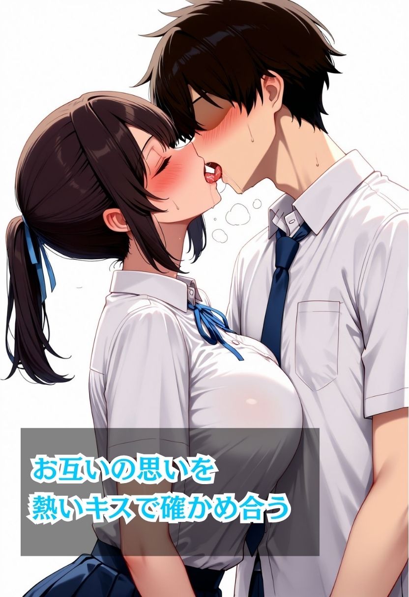 部活のキャプテンと真面目で明るい性格な新人マネージャーの純愛H - サンプル画像 4