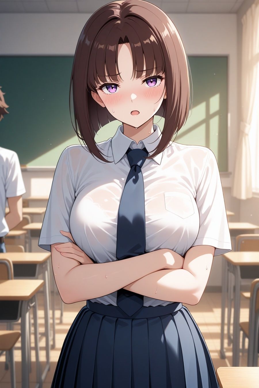 いいなり女子校生の日常〜ガ〇ダムシリーズ編〜 - サンプル画像 4