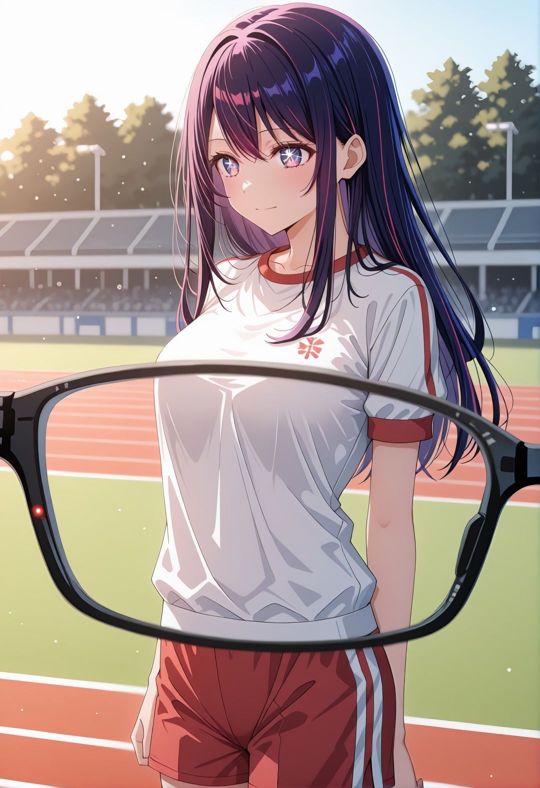 推しの〇 星野〇イが学園で犯●れる 制服競泳水着凌●中出し堕ちCG集 - サンプル画像 5