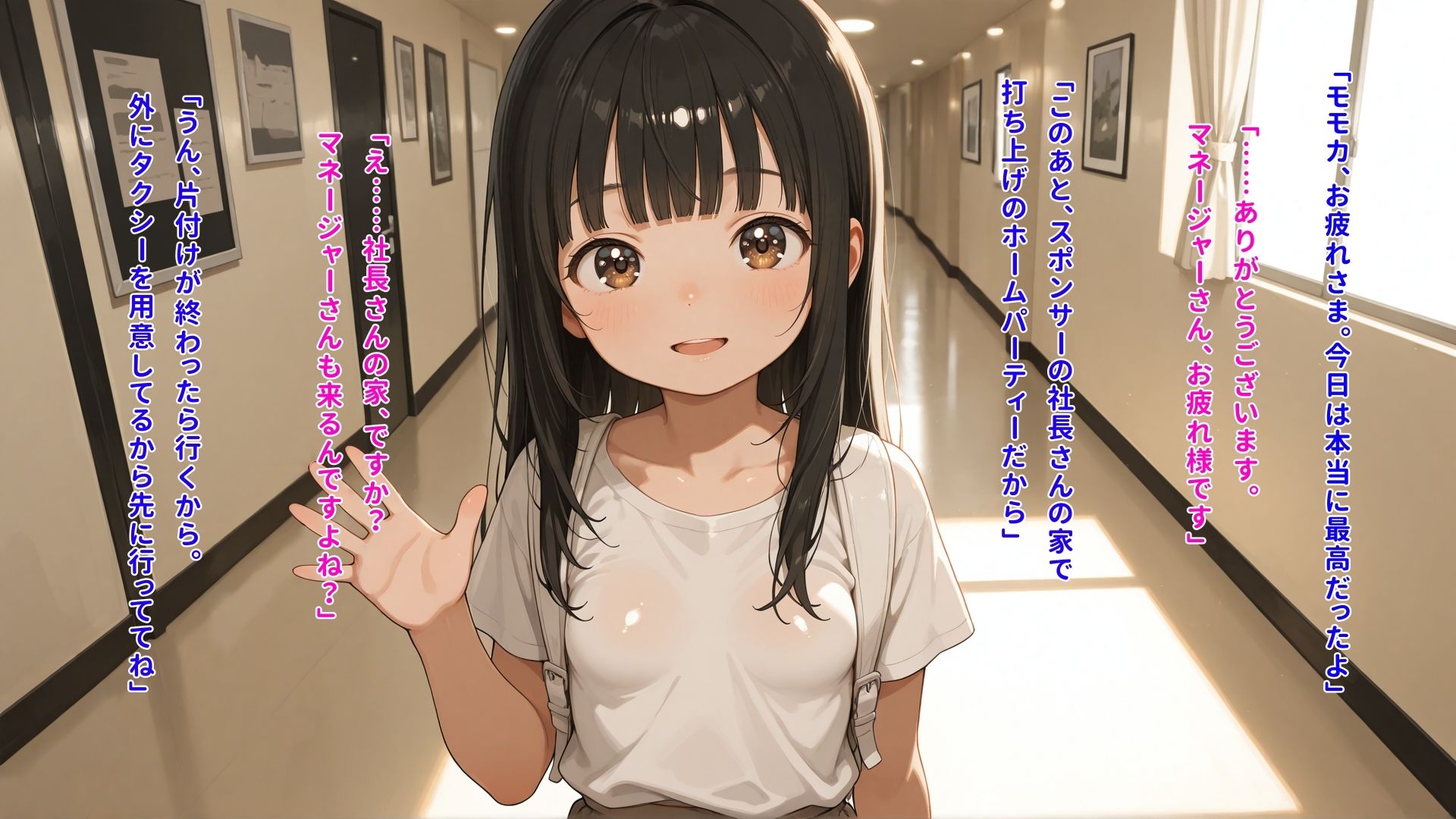 枕営業なんてダメぇ！お●んこには挿れないでってお願いしたのに……何回イってもやめてもらえない女の子 - サンプル画像 2