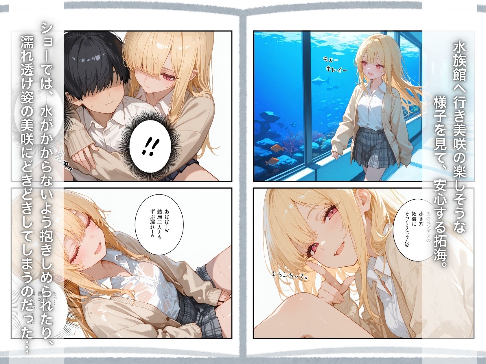 修学旅行2―好きだった一軍ギャルに、女子部屋に誘われ迫られた話。 - サンプル画像 4