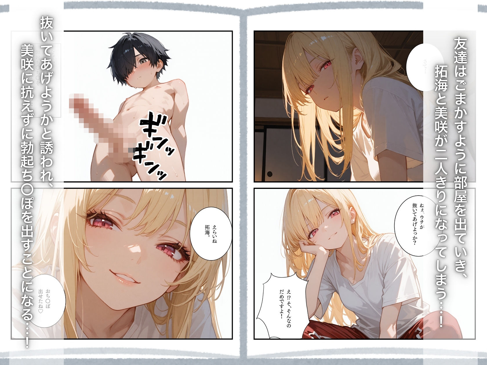 修学旅行2―好きだった一軍ギャルに、女子部屋に誘われ迫られた話。 - サンプル画像 7