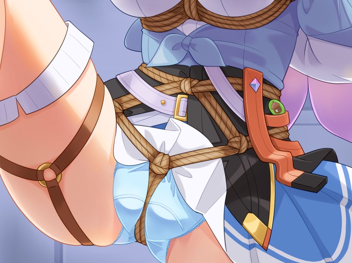 着衣緊縛CG集 なわのかなた 2024A - サンプル画像 2