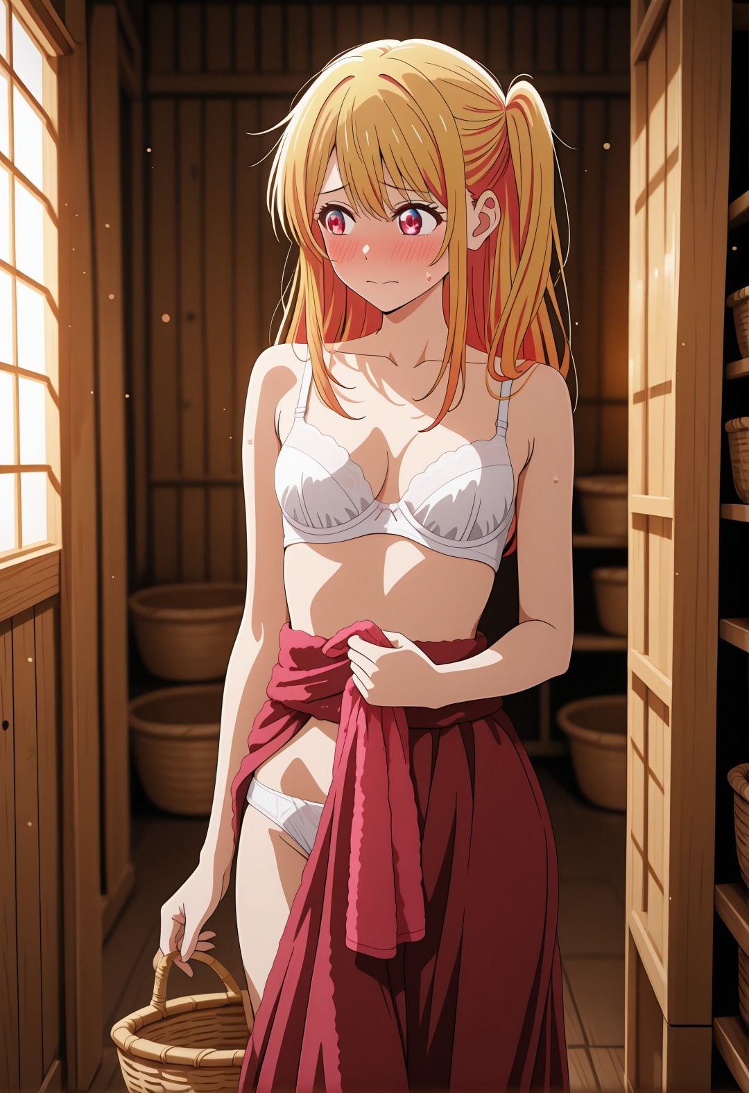 推しの◯星野◯ビー催●温泉旅館混浴洗体愛撫フェラ挿入凌●NTRエロCG集120枚 - サンプル画像 1