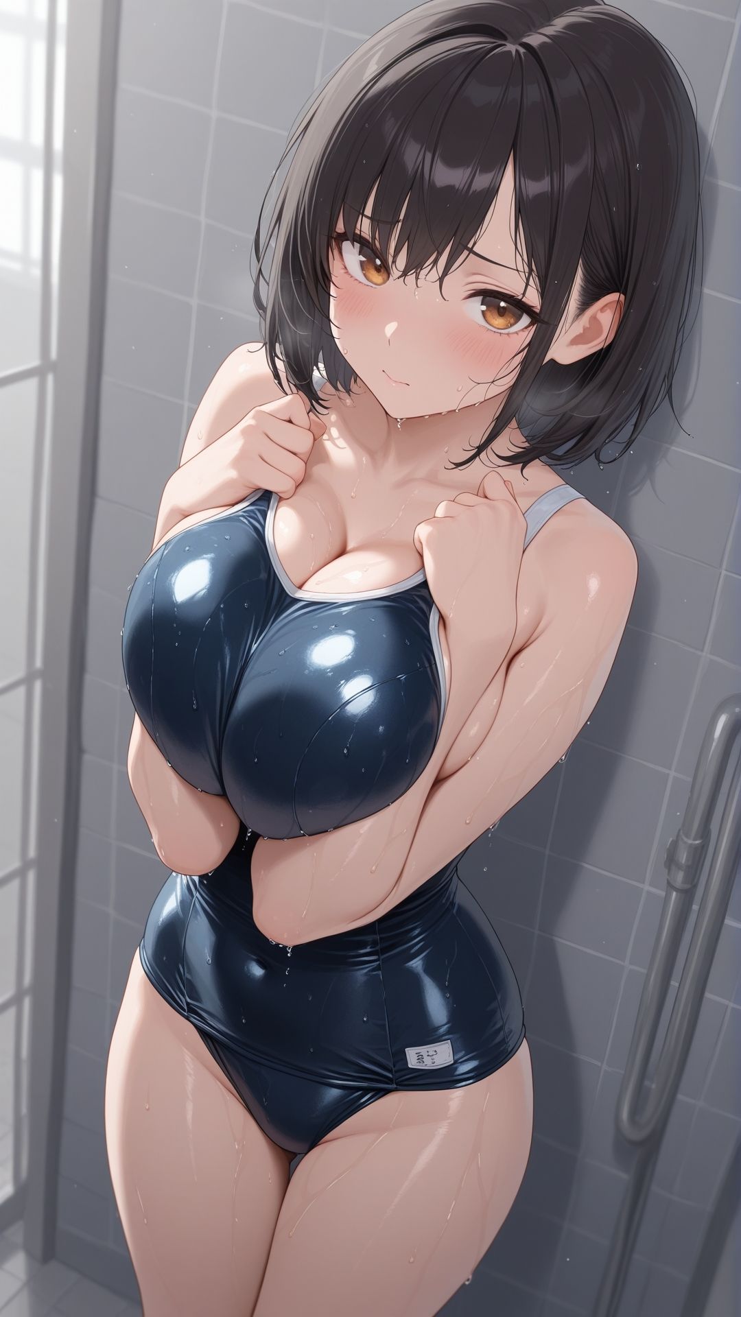 スクール水着（全年齢版）濡れ - サンプル画像 2