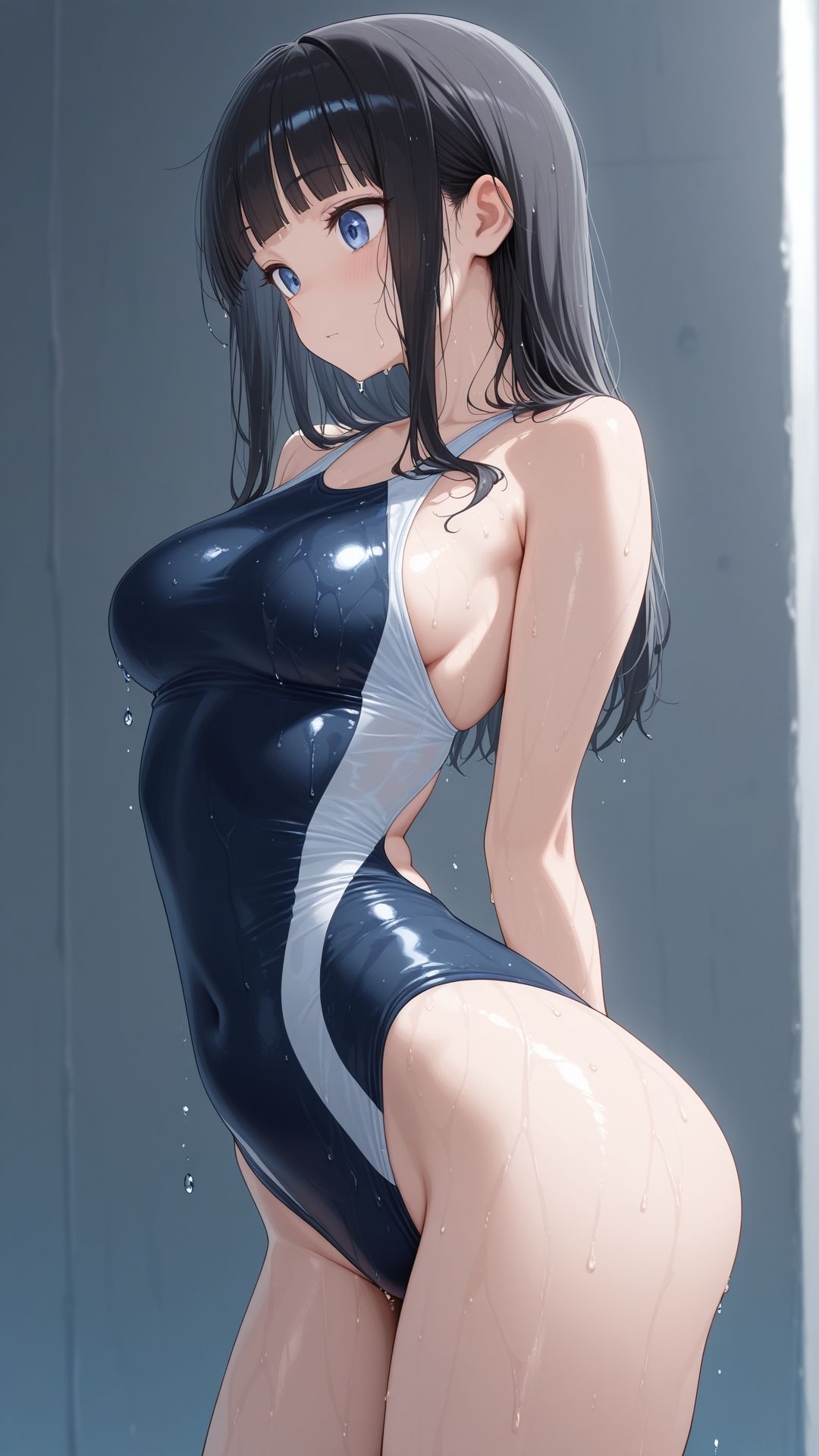 スクール水着（全年齢版）濡れ - サンプル画像 10