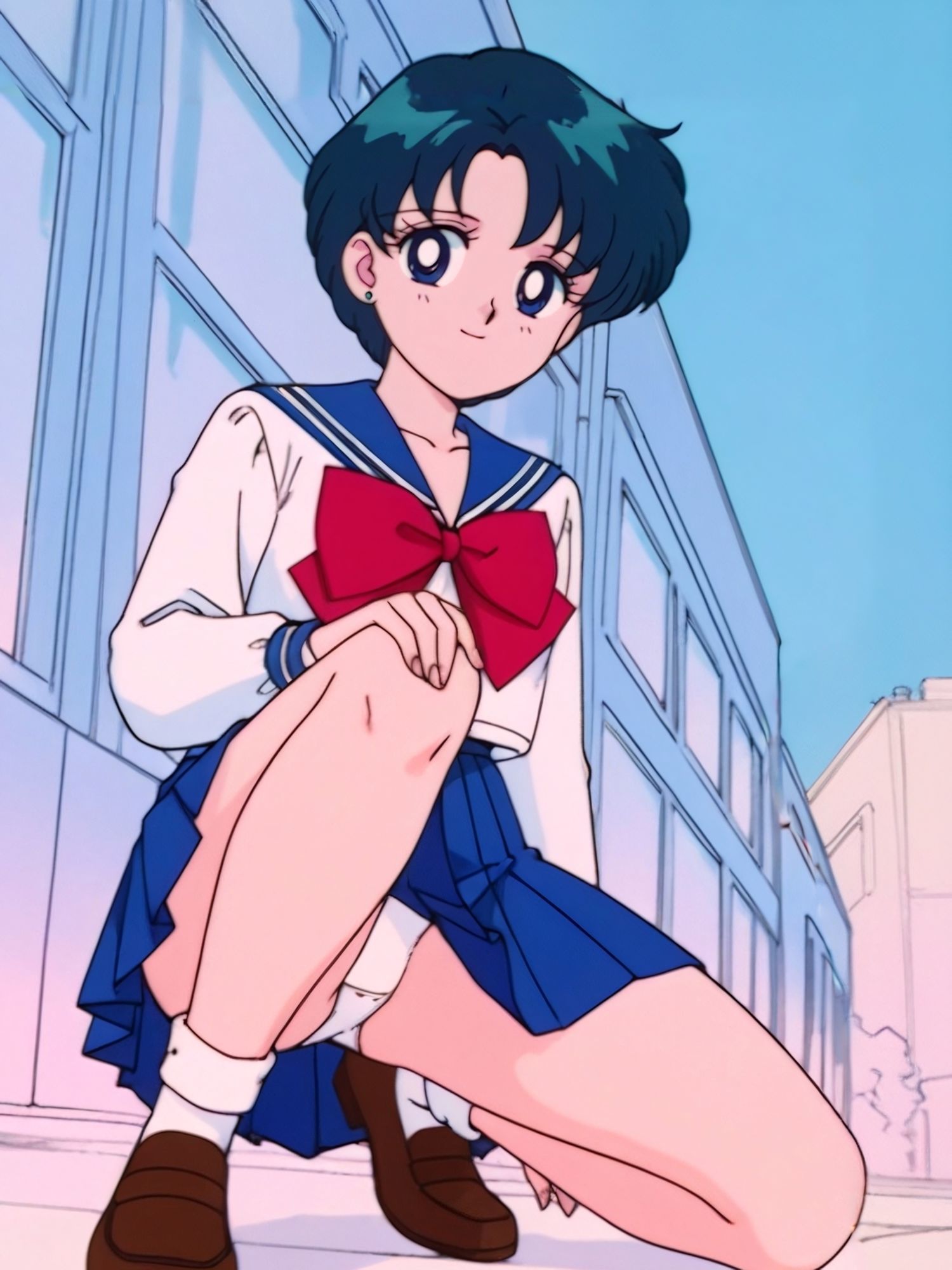 水〇亜美パンチラCG集（全100枚＋簡易パンチラアニメ3本）_model2 - サンプル画像 2