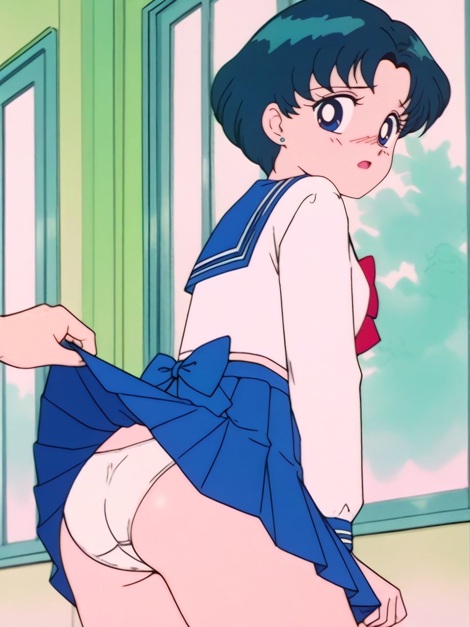 水〇亜美パンチラCG集（全100枚＋簡易パンチラアニメ3本）_model2 - サンプル画像 3