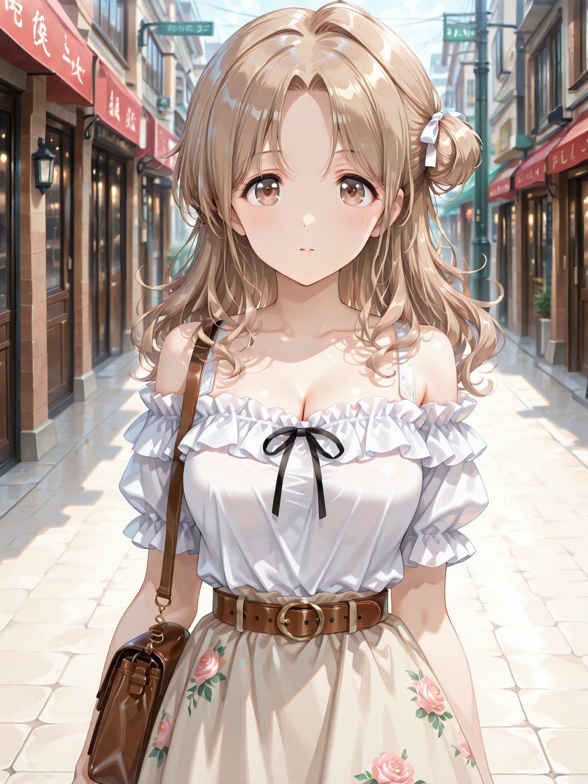 市川〇菜の痴●電車 - サンプル画像 1