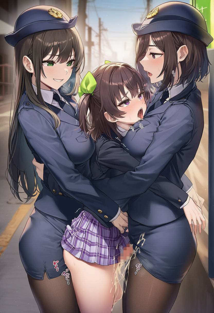 時間停止少女〜婦警編〜 - サンプル画像 7