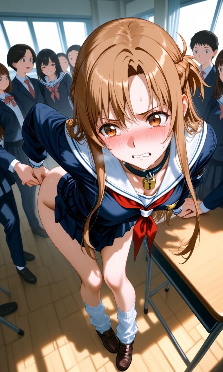 ア〇ナ  学校で壮絶アナル調教 - サンプル画像 1