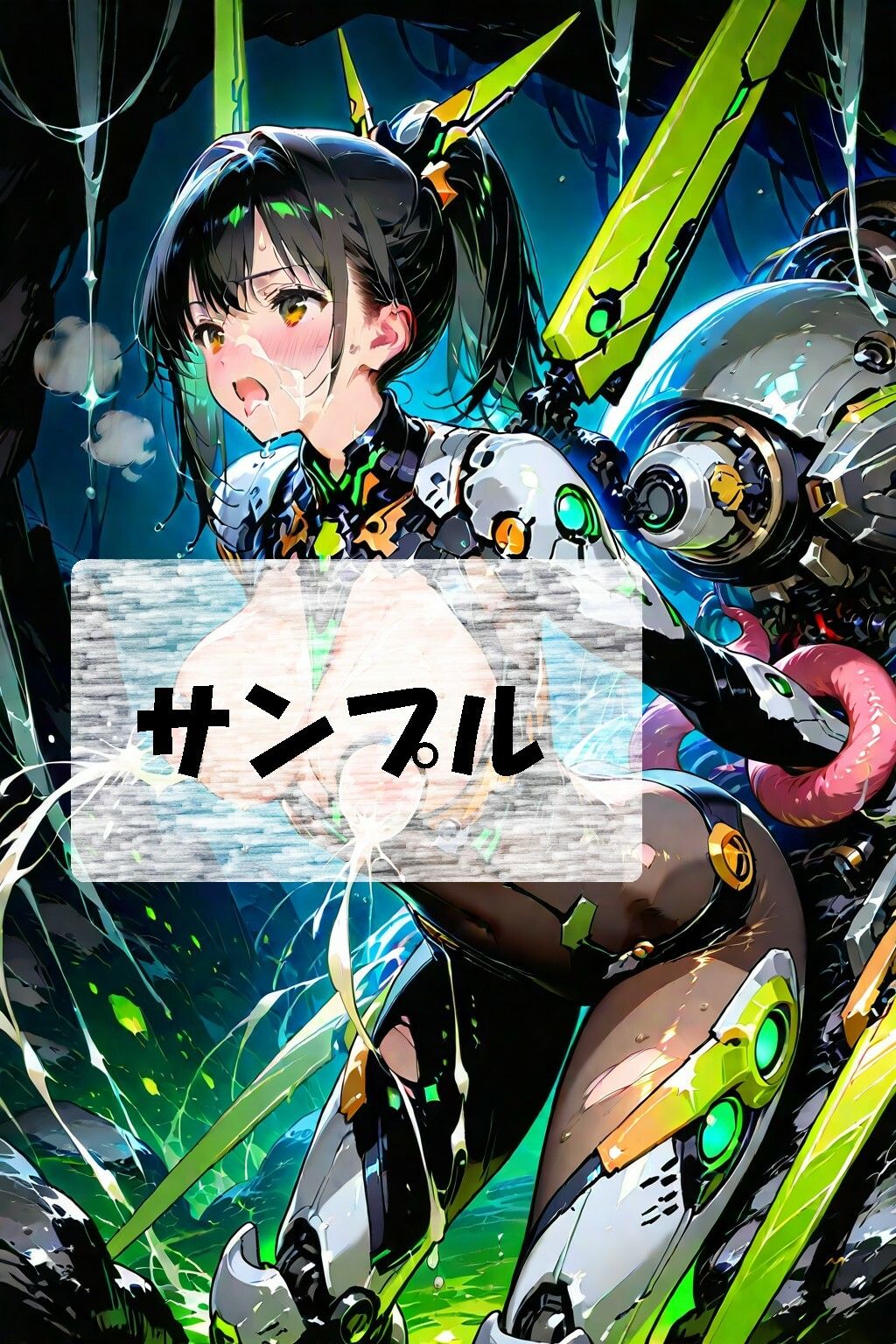 メカ娘の危険な探索記録 - サンプル画像 1