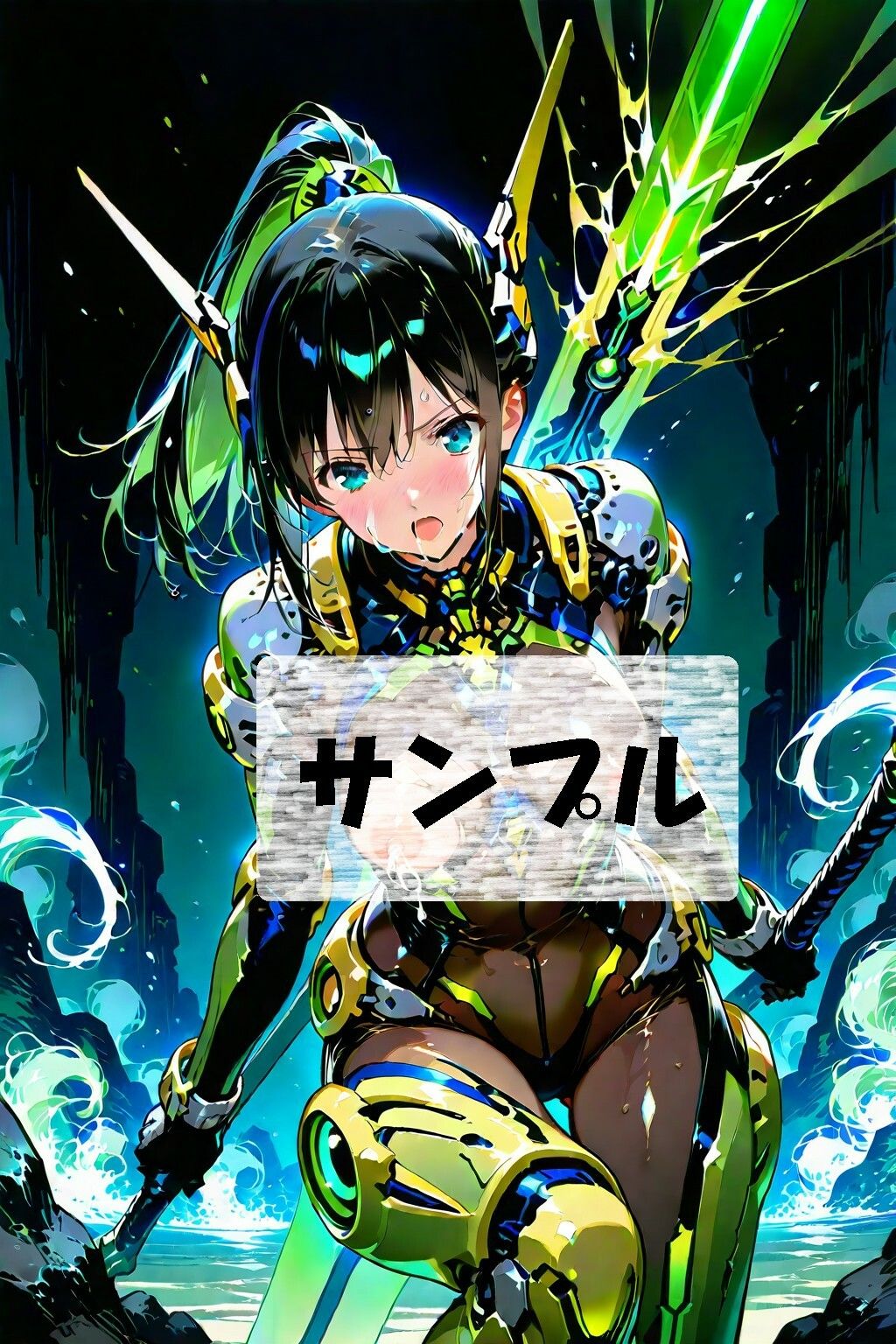 メカ娘の危険な探索記録 - サンプル画像 2