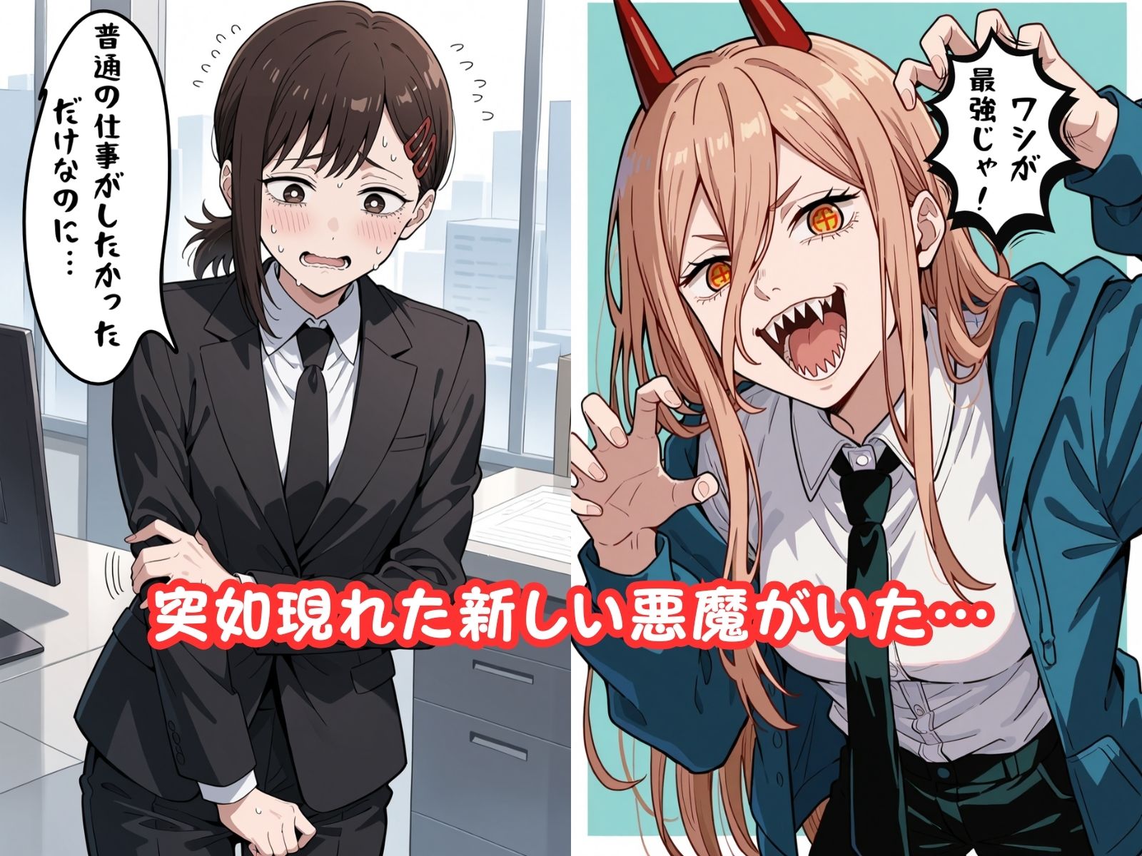 ザコだと舐めてた性欲の悪魔に、次々とわからせられちゃうヒロインたち - サンプル画像 2