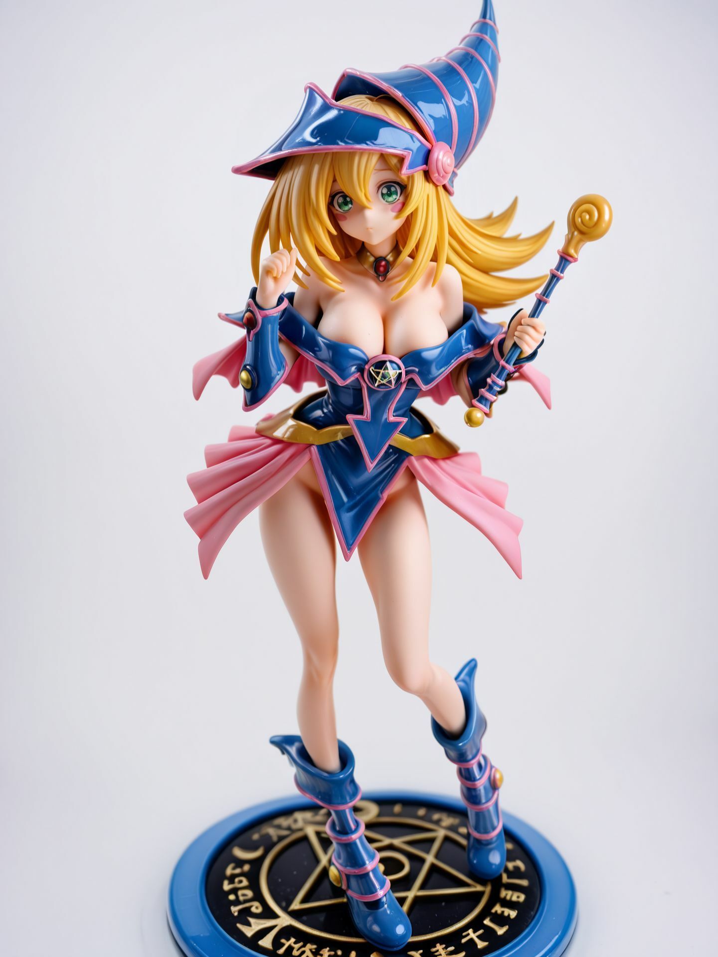 ブラ〇ク・マジシャン・ガ〇ル フィギュア風イラストコレクション - サンプル画像 4