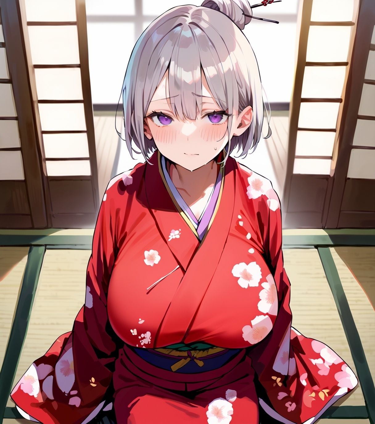 美少女着物とどぴゅどぴゅH。7 - サンプル画像 10