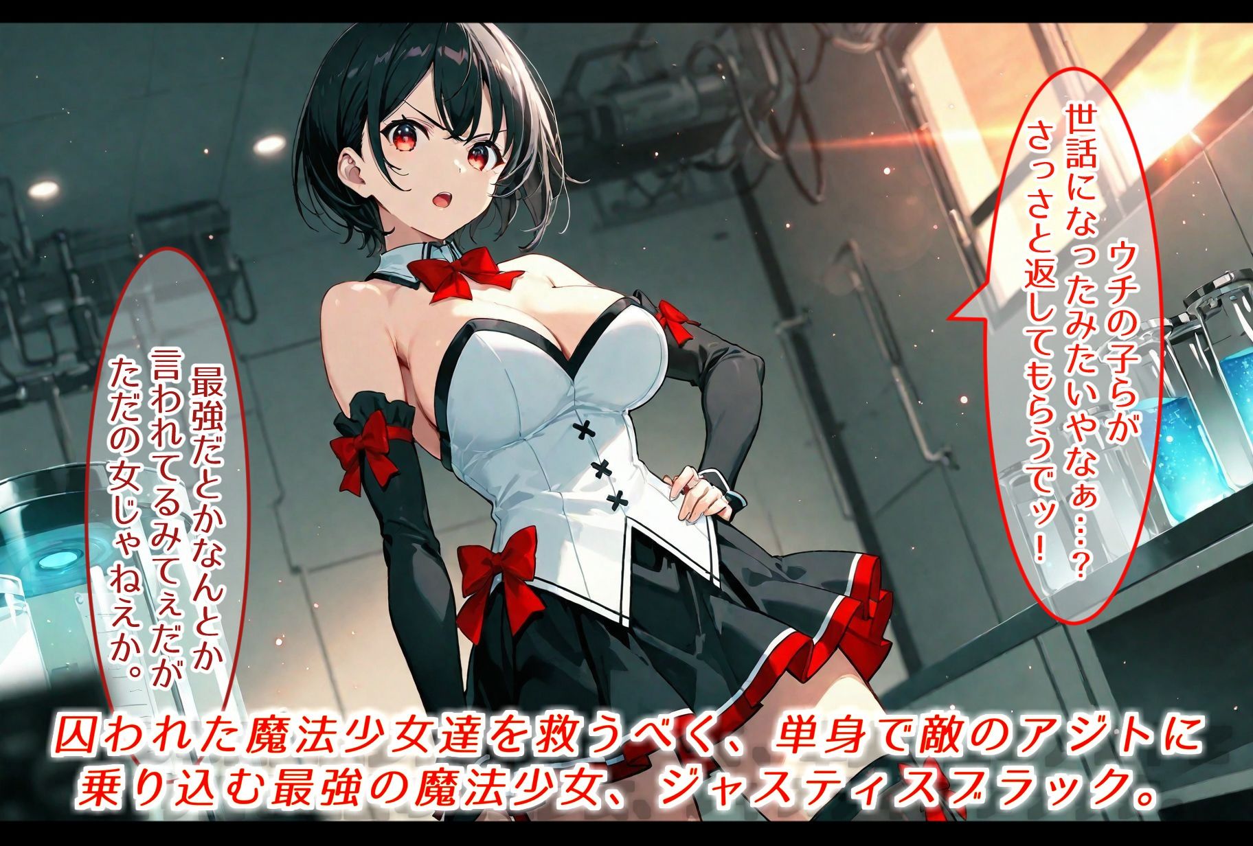 最強の魔法少女、無様に散って苗床と化す - サンプル画像 1