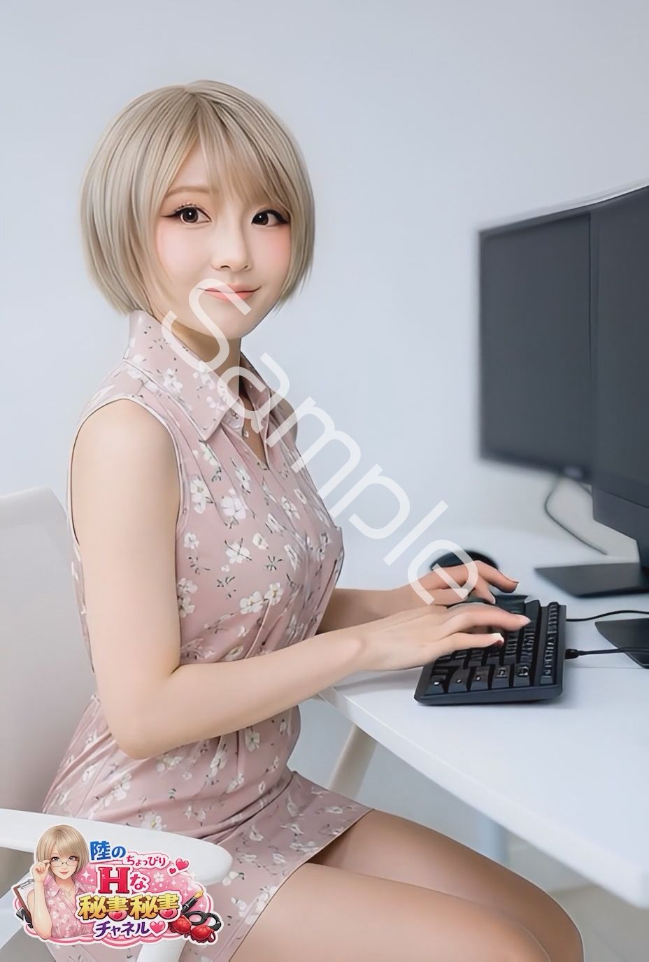 【▲100】国会議員（陳議院）・本藤まなの政策秘書『彩倉 陸（あやくら りく）』のちょっぴりHな秘書ヒショ話チャンネル:Vol.0001 官能小説朗読・女子テニス部盗撮5回シリーズ・その1 - サンプル画像 5