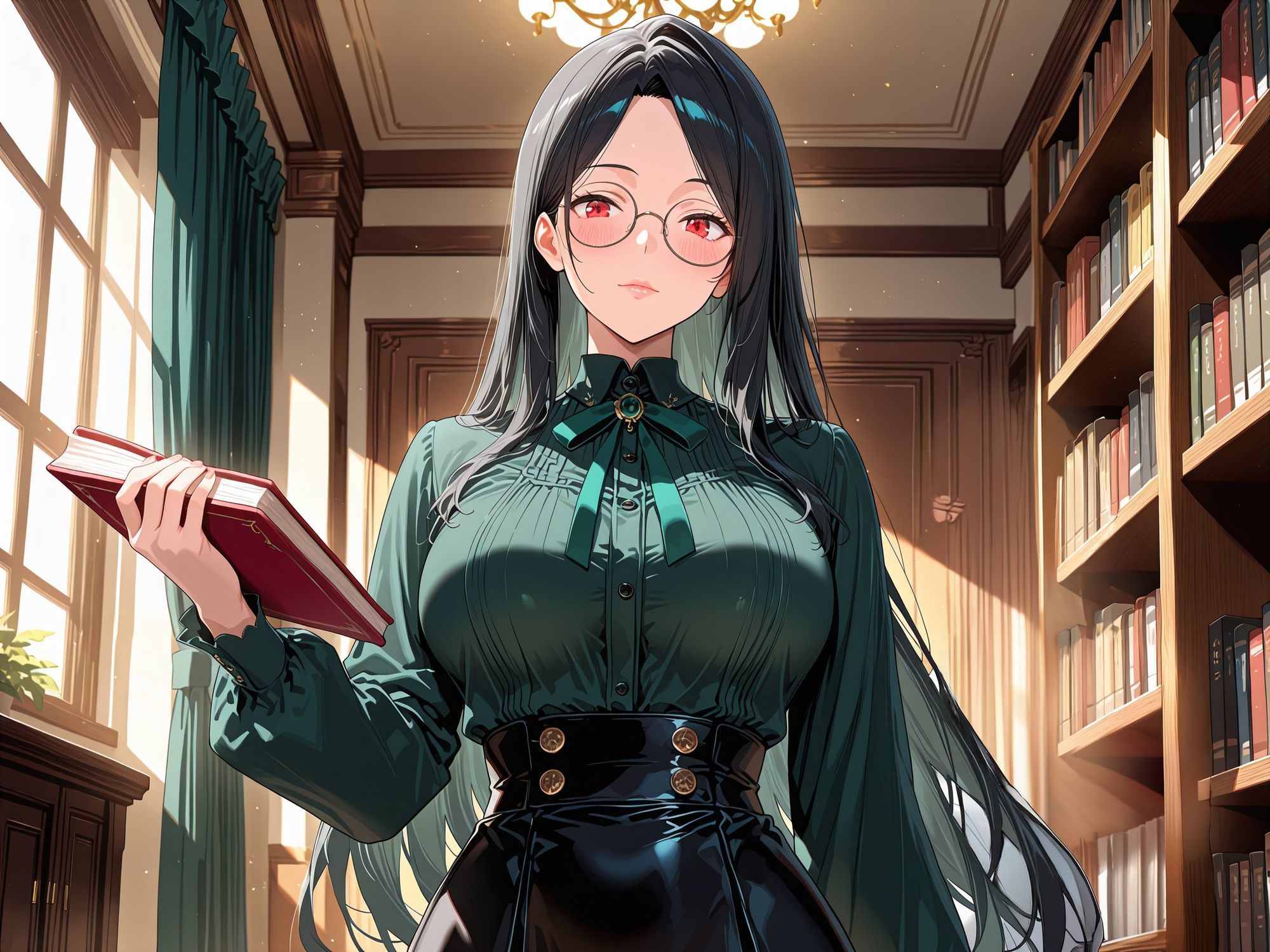 図書館司書  見られた秘密が欲望に変わるまで - サンプル画像 9