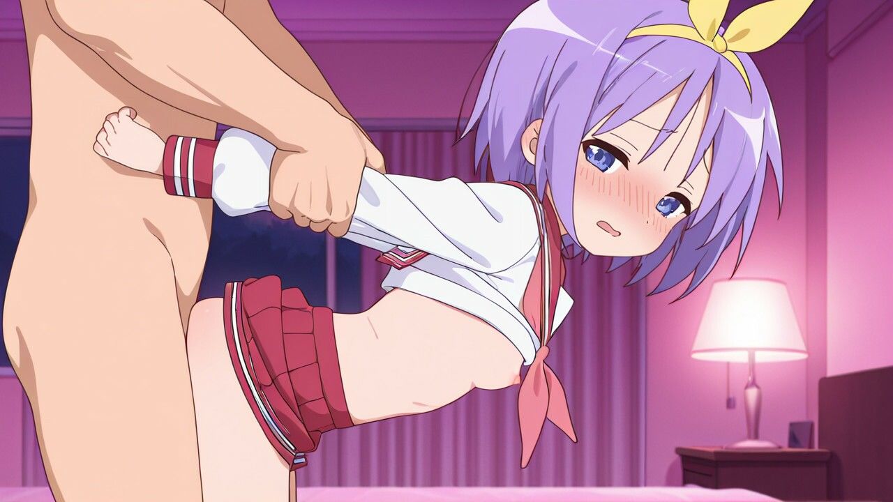 ら〇☆すた 柊つ〇さ 立ちバック動画集 - サンプル画像 4