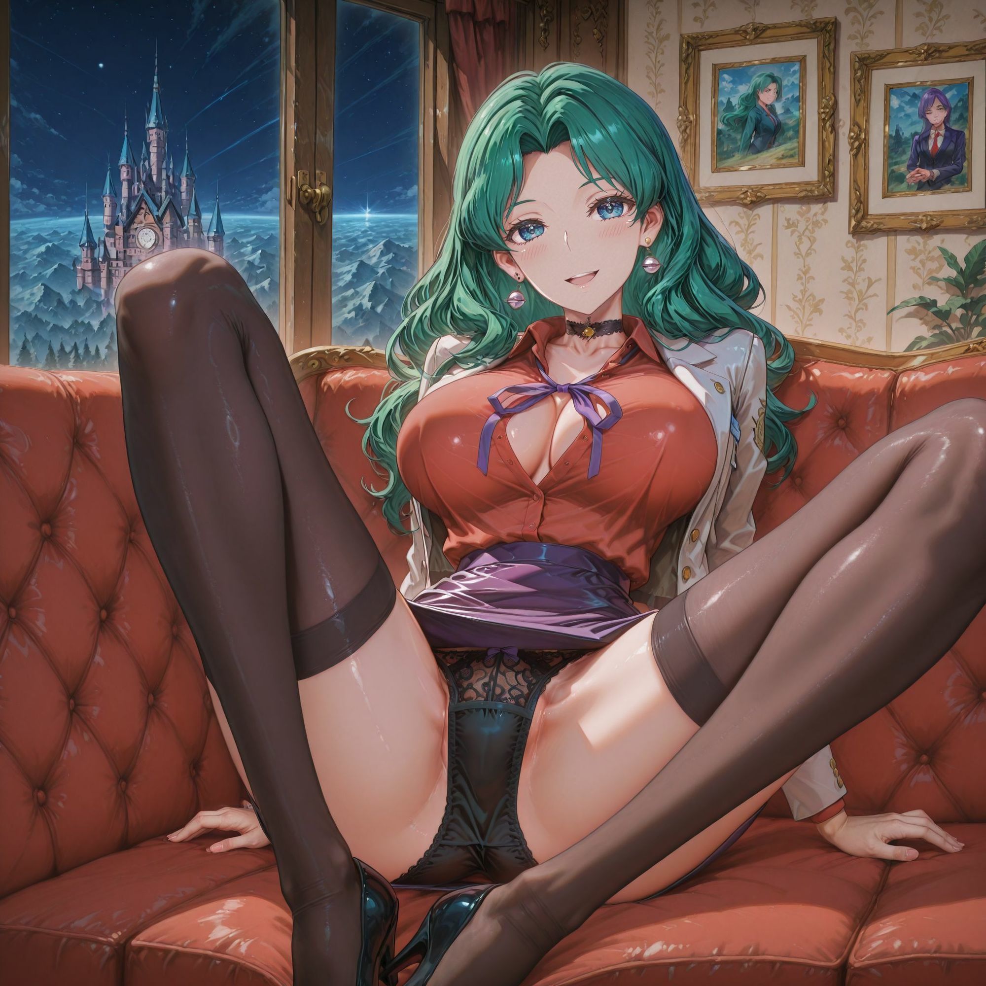 【衣装多種】綺麗なお姉さまの代表格み〇るお姉さま（ネ〇チューン）のアヘ顔がエロすぎてもう_SEXその他編 - サンプル画像 7