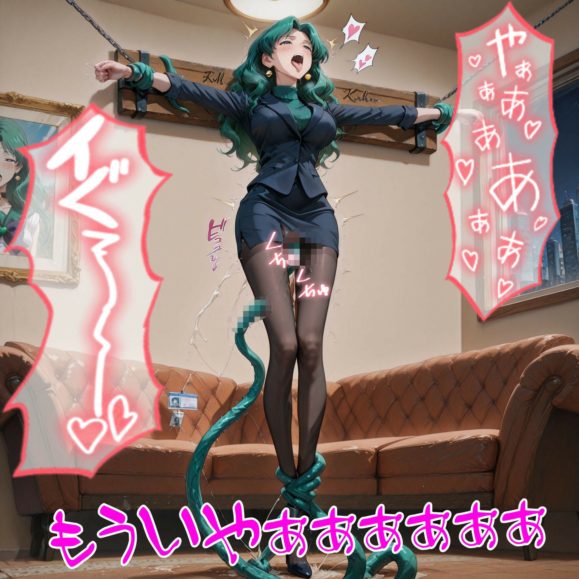 【衣装多種】綺麗なお姉さまの代表格み〇るお姉さま（ネ〇チューン）のアヘ顔がエロすぎてもう_SEXその他編 - サンプル画像 8