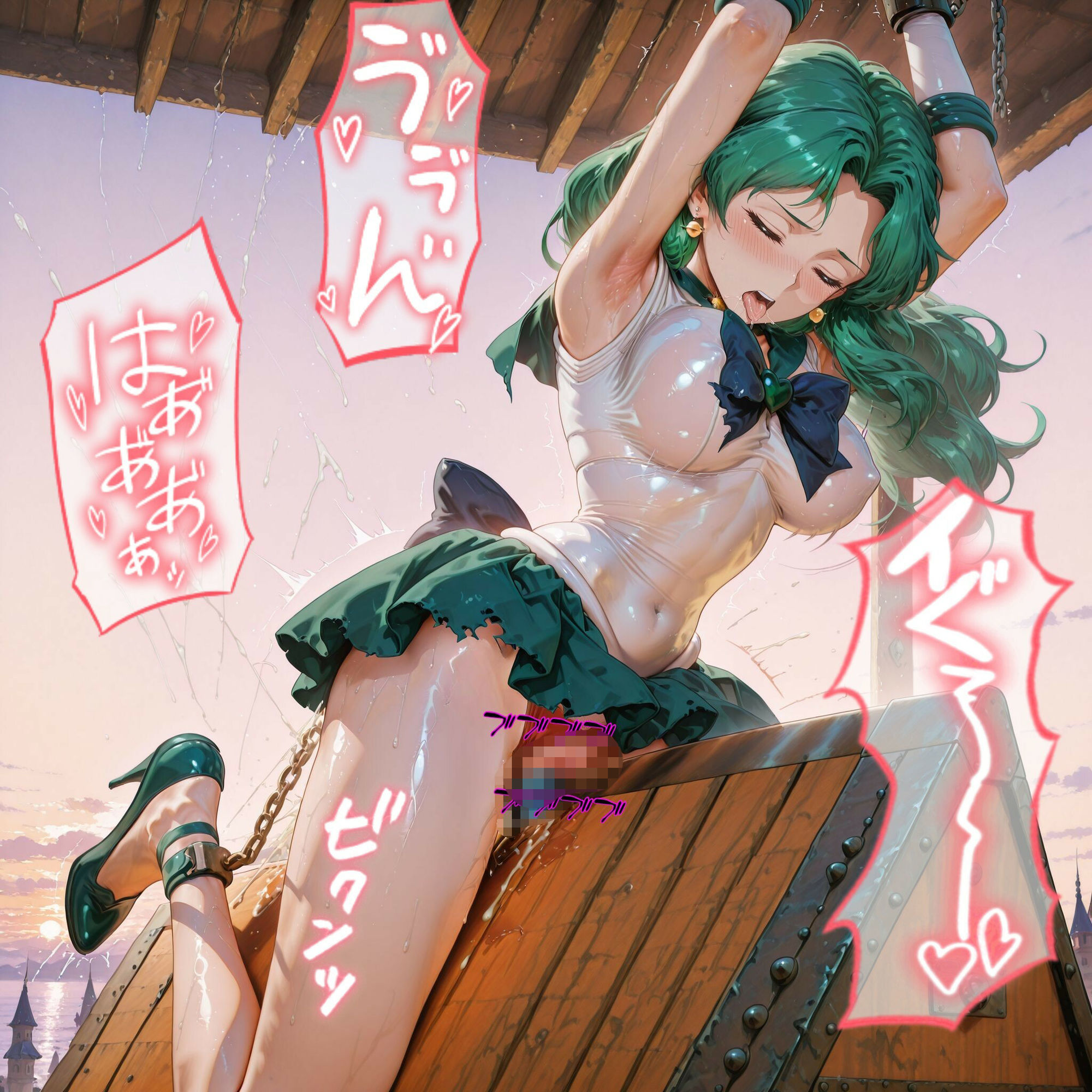 【衣装多種】綺麗なお姉さまの代表格み〇るお姉さま（ネ〇チューン）のアヘ顔がエロすぎてもう_SEXその他編 - サンプル画像 10