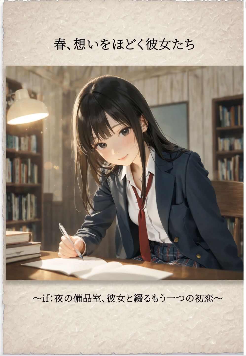 備品室 、彼女と綴るもう一つの初恋〜春、想いをほどく彼女たち〜 - サンプル画像 1