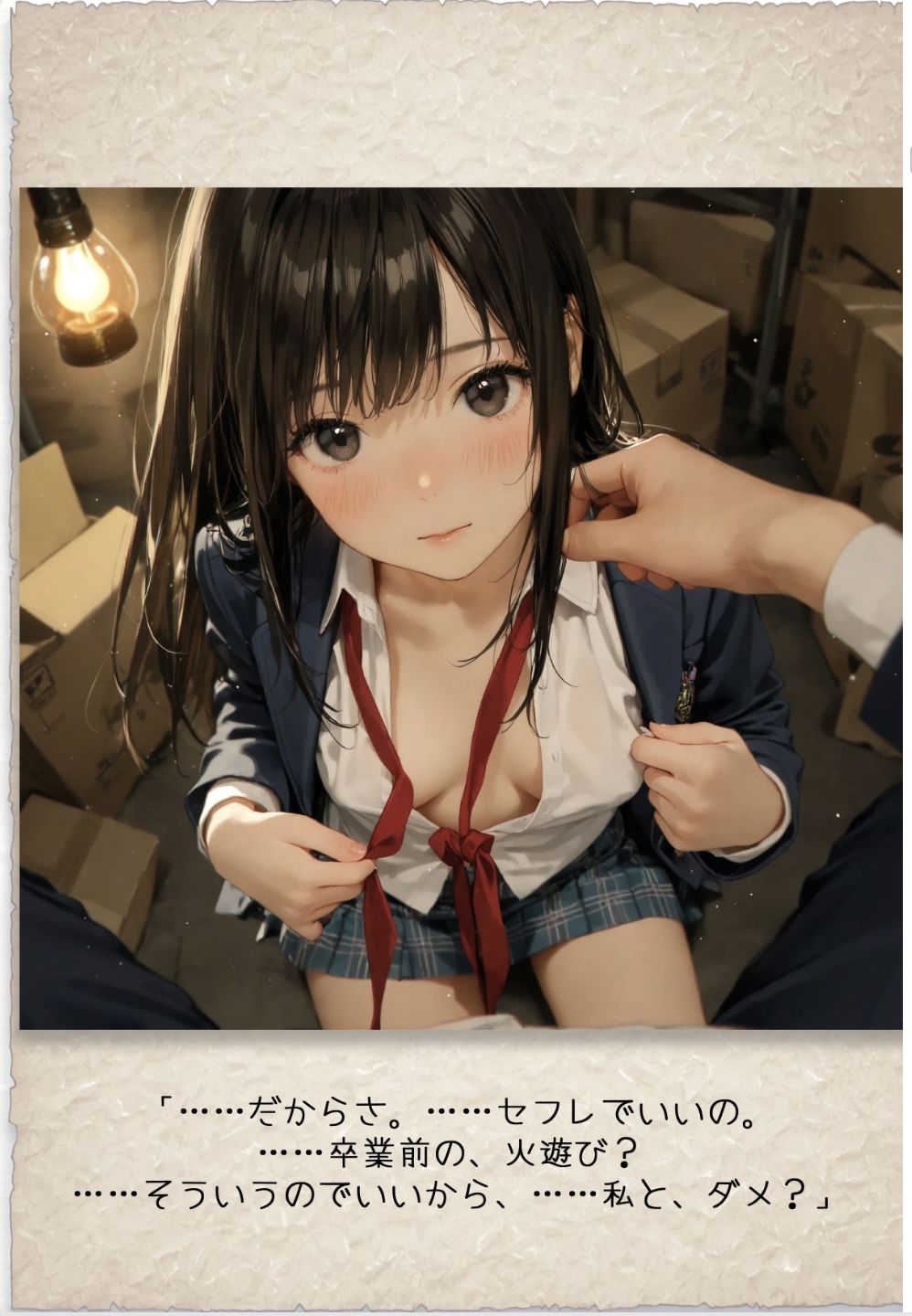 備品室 、彼女と綴るもう一つの初恋〜春、想いをほどく彼女たち〜 - サンプル画像 3