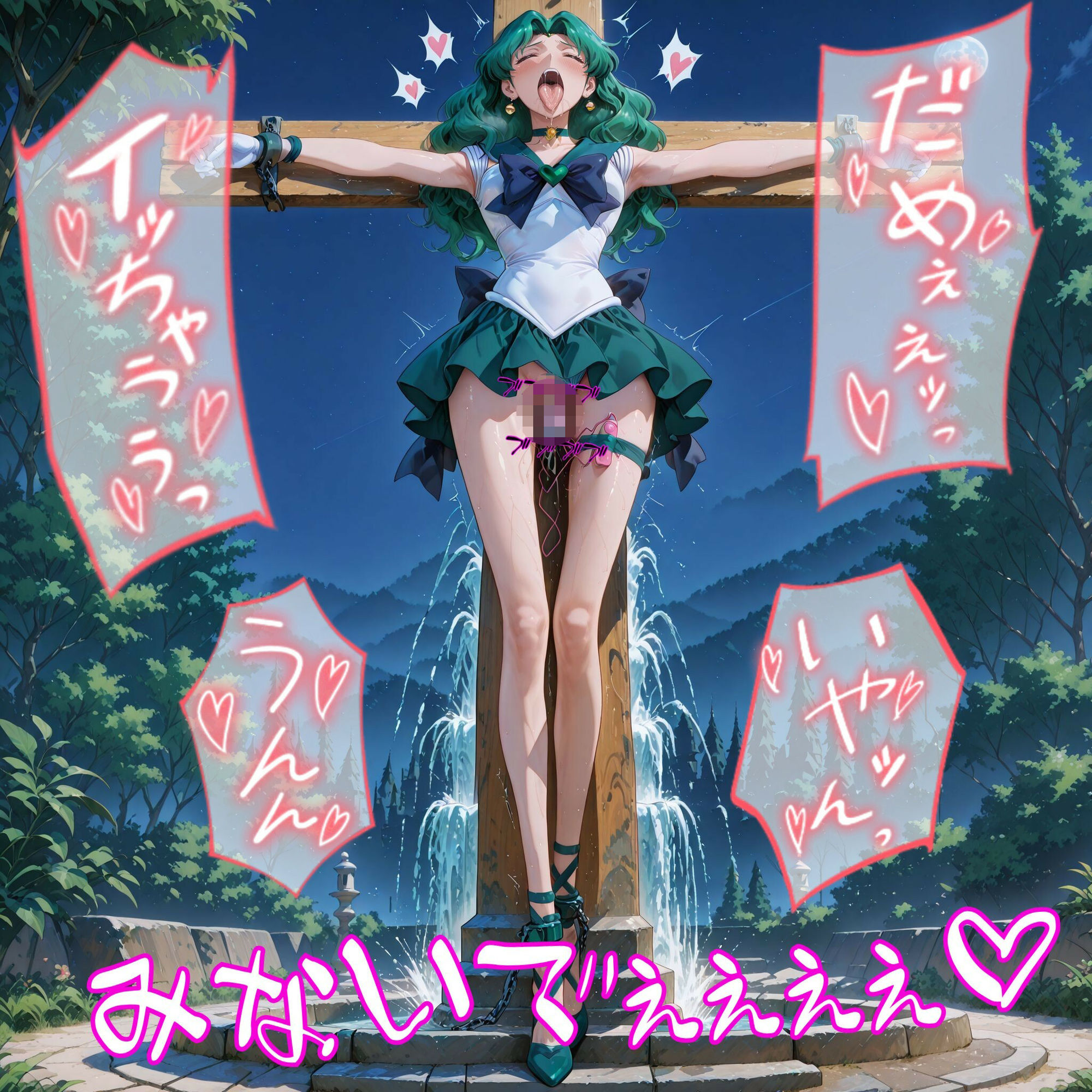 【衣装多種】綺麗なお姉さまの代表格み〇るお姉さま（ネ〇チューン）のアヘ顔がエロすぎてもう_玩具オナニー編 - サンプル画像 2