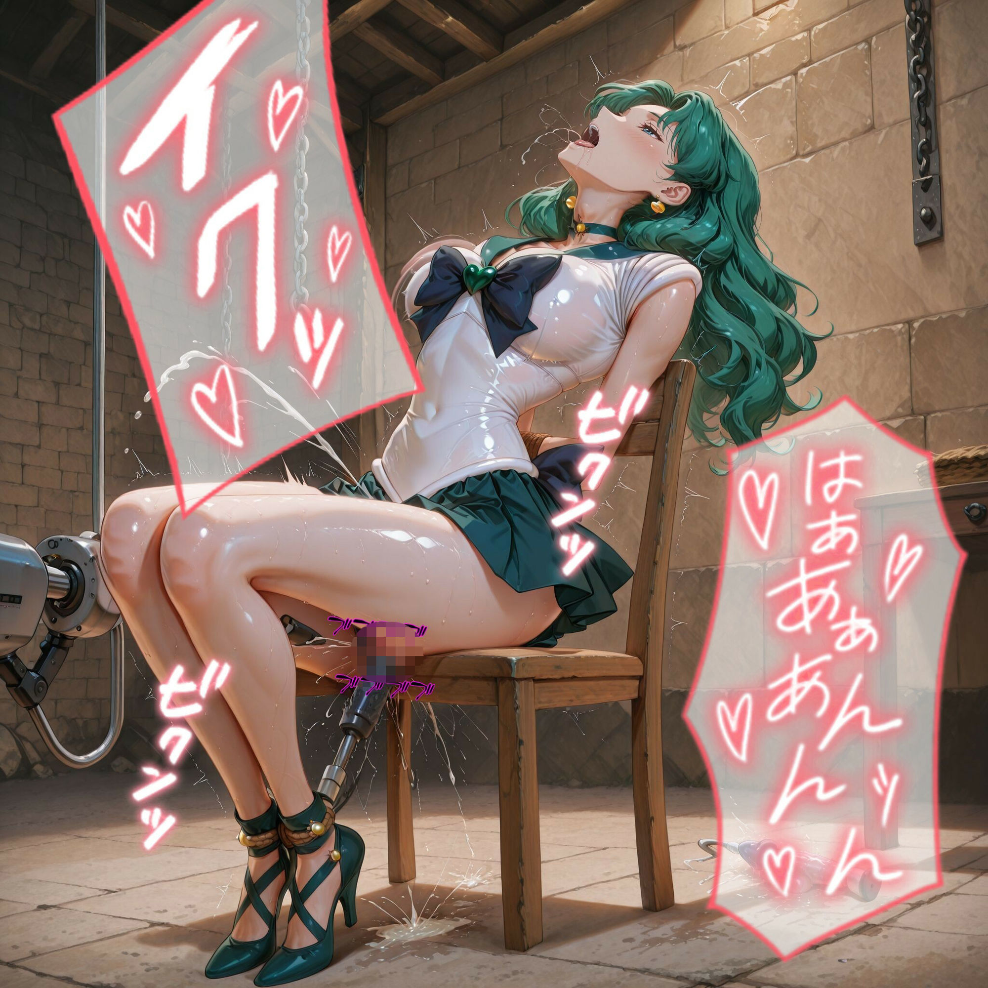 【衣装多種】綺麗なお姉さまの代表格み〇るお姉さま（ネ〇チューン）のアヘ顔がエロすぎてもう_玩具オナニー編 - サンプル画像 4