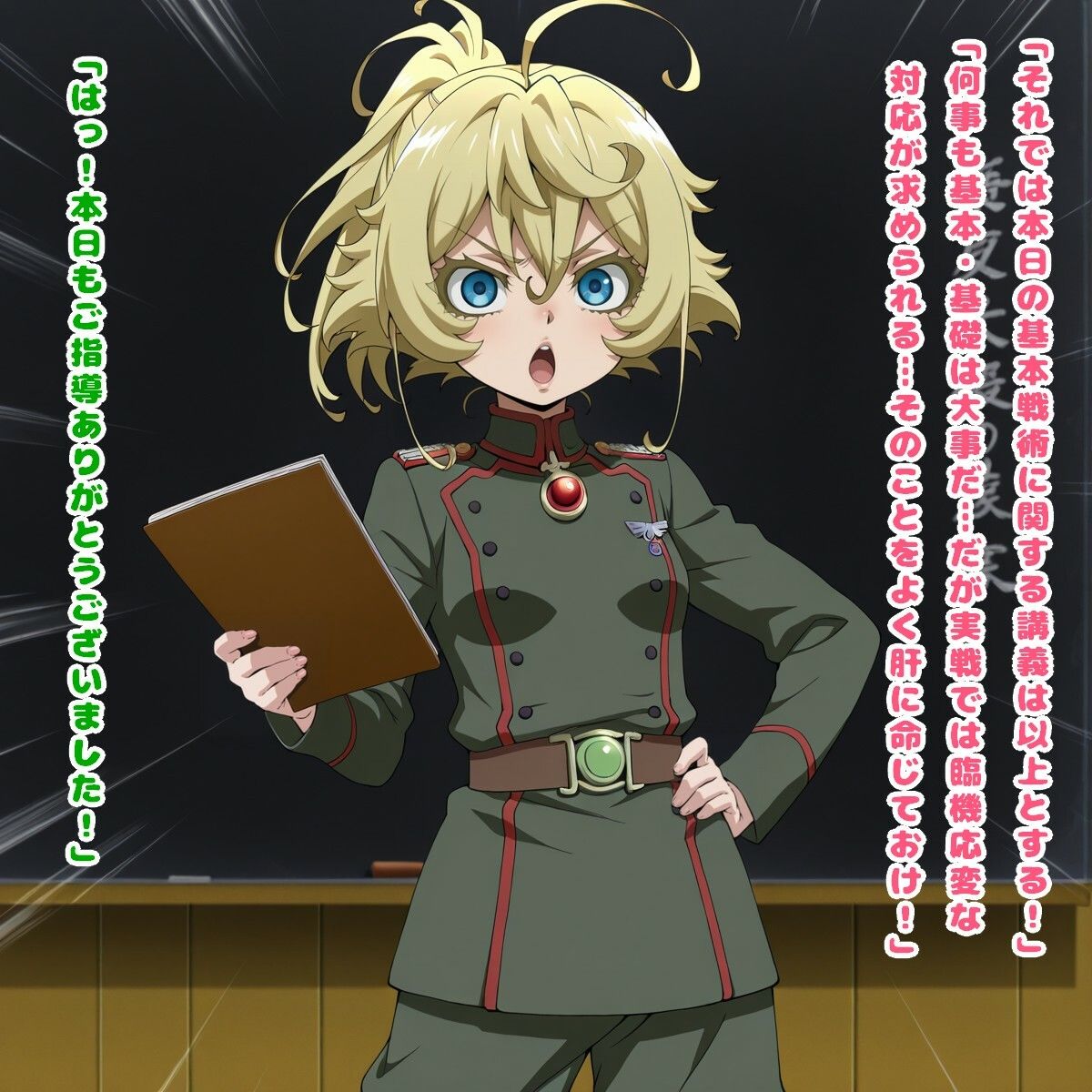 生存戦略（ターニャ・デ◯レチャフ/◯女戦記） - サンプル画像 1