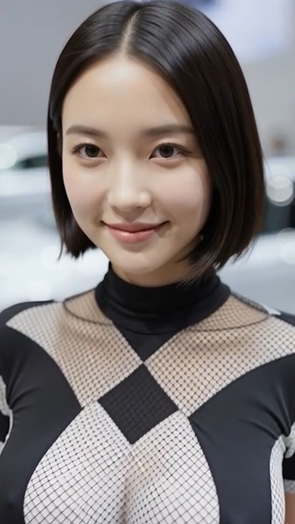 【脚・胸】バーチャルRQ:パンストを包む肉感的な「あんよ」の至近距離観察 - サンプル画像 2