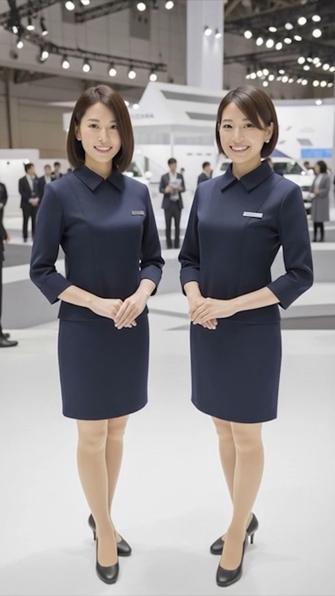 【脚・胸】バーチャルRQ:パンストを包む肉感的な「あんよ」の至近距離観察 - サンプル画像 5