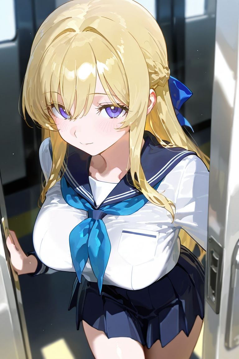 電車女子の誘惑 - サンプル画像 2