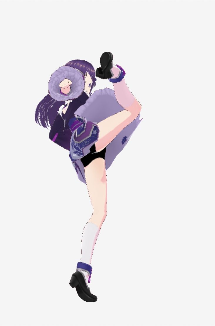 和柄の洋風ドレスの巨乳美女（セリフなし  3DCGモデル  イラスト集） - サンプル画像 8