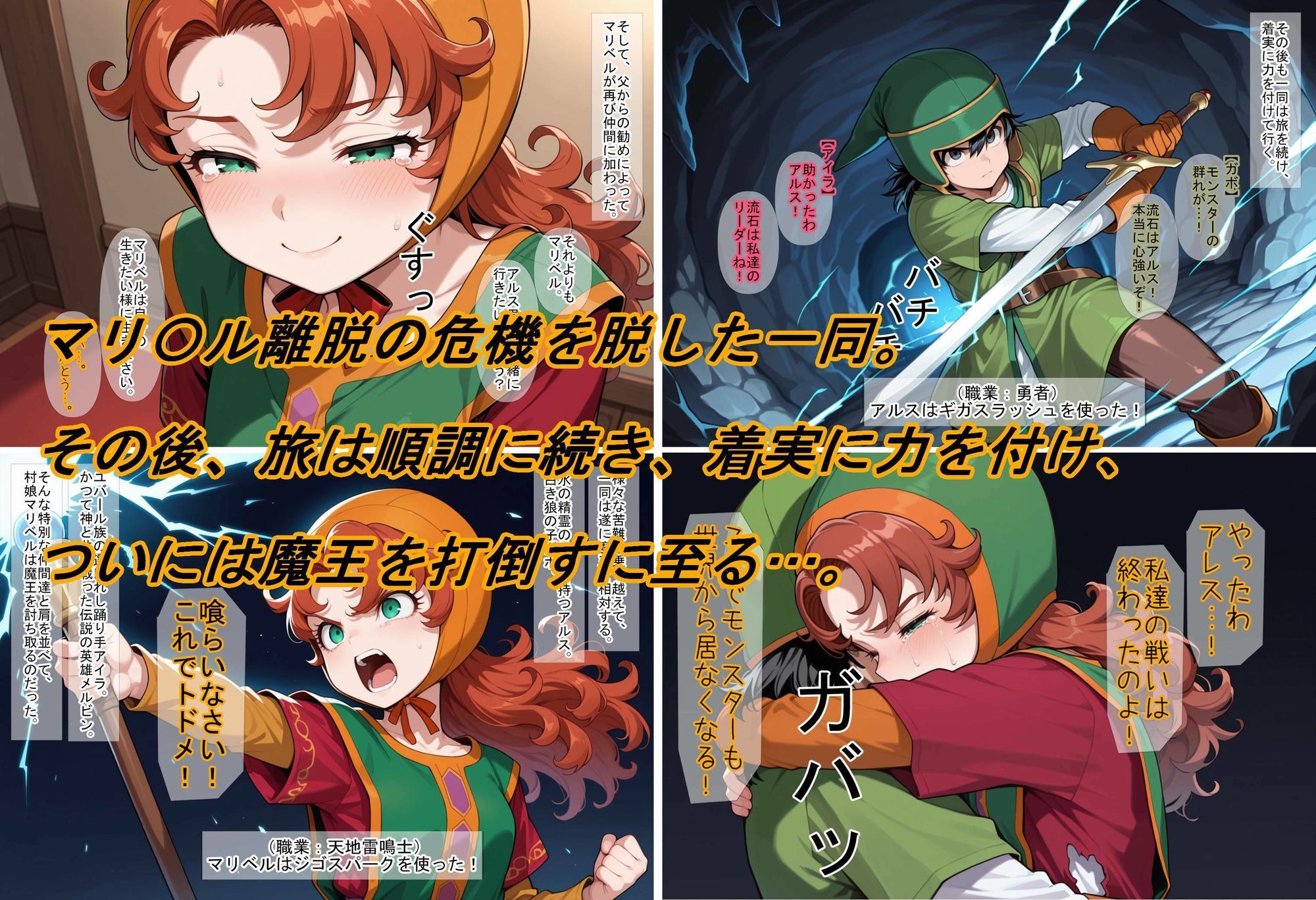 【ドラ〇エ7】マリ〇ルお嬢様は実はちょろイン - サンプル画像 6