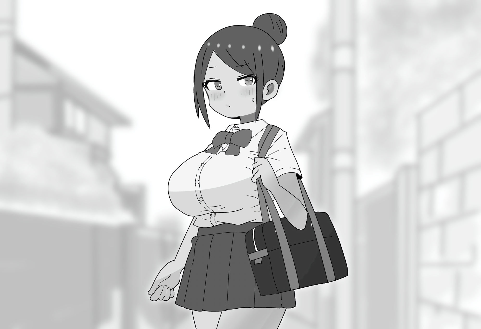 可愛いけど根暗な同級生をおれのちんぽではげました話。 - サンプル画像 7