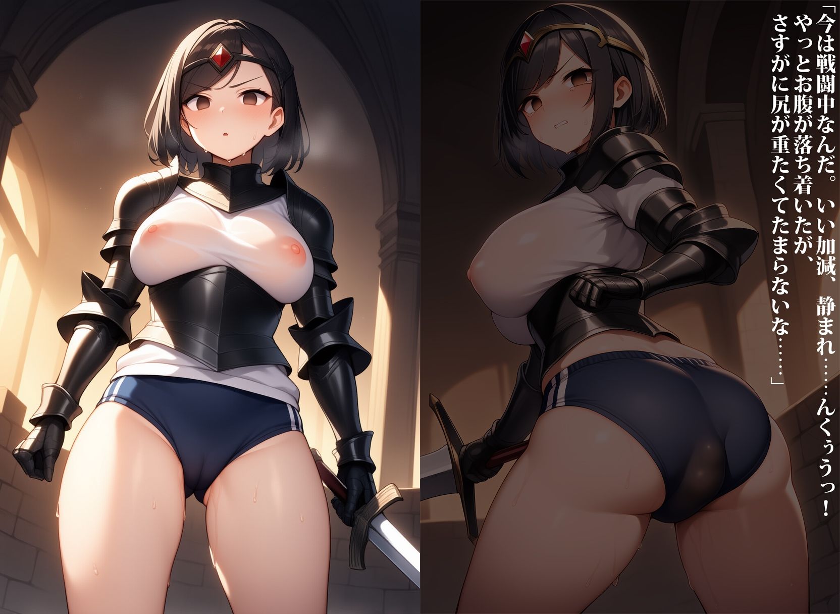 異世界転生した幼馴染、スカトロ悪堕ちバッドエンド - サンプル画像 10